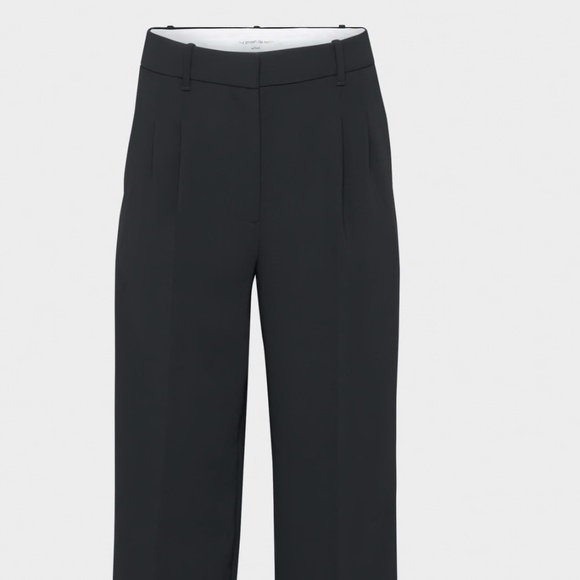 Aritzia Wilfred The Effortless Pant - Black - Size 12 - Picture 1 of 8